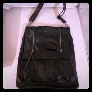 HOBO Black Leather Crossbody